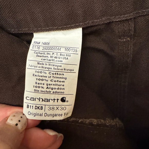 Carhartt Men’s size 38x30 - Picture 3 of 3